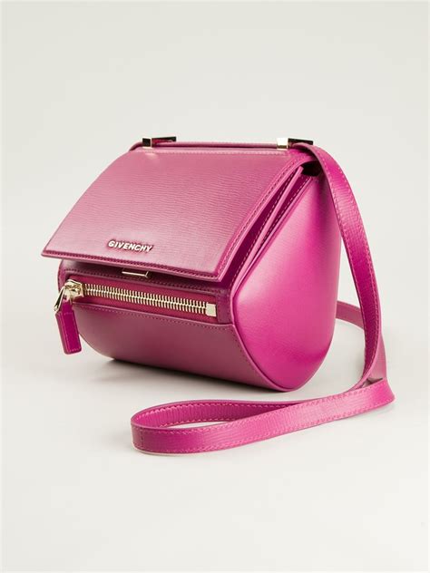 givenchy pandora small pink|Givenchy Pandora mini crossbody bag.